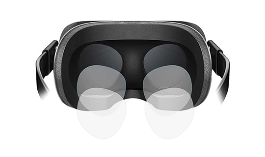 4x Folia ochronna Alogy na obiektyw do okularów VR do Oculus Quest 2