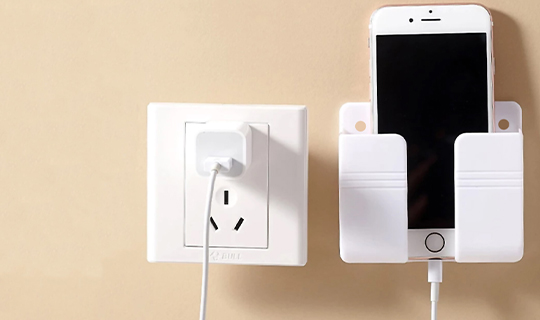 Uchwyt na ścianę do telefonu Alogy stojak na telefon hak do ładowania  