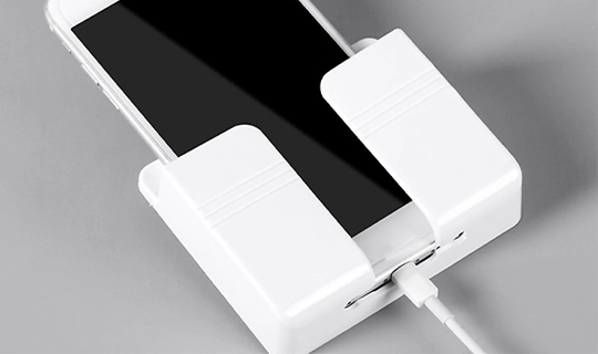 Uchwyt na ścianę do telefonu Alogy stojak na telefon hak do ładowania 
