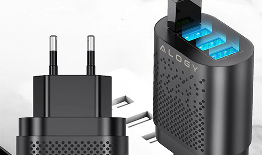Ładowarka sieciowa Quick Charge szybka Alogy 4x USB QC 3.0 2.4A  width=