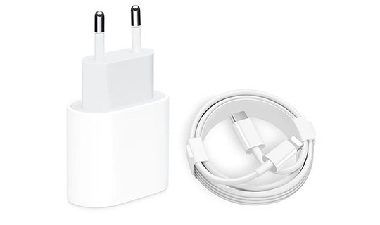 Ładowarka sieciowa Alogy szybka USB-C PD 20W + Kabel Lightning do iPhone 