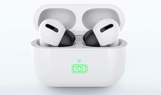 6x Nakładki silikonowe zapamiętujące Alogy S M L do Apple AirPods Pro