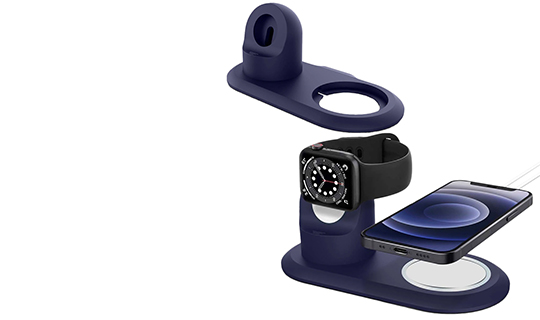 Uchwyt do ładowarki 2w1 Alogy stojak do MagSafe do Apple iPhone/ Watch