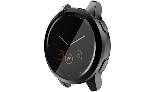 Etui silikonowe z folią ochronną Alogy do Garmin Venu 2s 40mm 