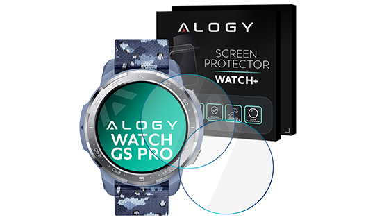 2x Szkło hartowane Alogy na ekran do smartwatcha 9H do Huawei / Honor Watch GS Pro