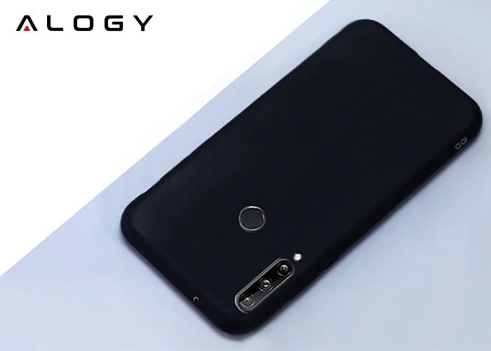 Etui Alogy silikon czarny slim case do Huawei P40 Lite e
