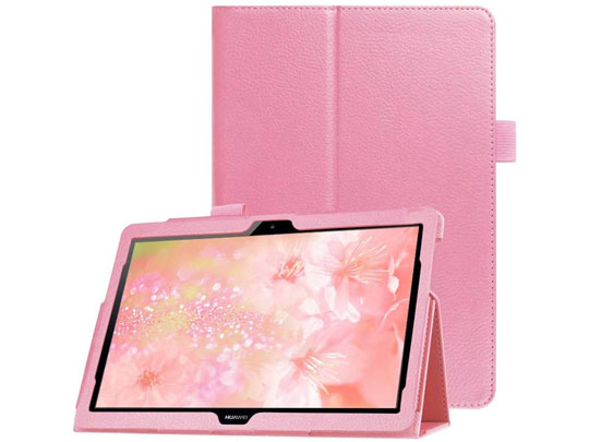 Etui Alogy stojak do Huawei MediaPad T5 10.1 Różowe 