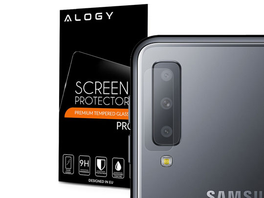 Szkło hartowane Alogy na tył obiektyw do Samsung Galaxy A7 2018 