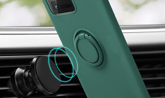 Etui silikonowe Ring Ultra Slim Alogy do Samsung Galaxy S20 Ultra