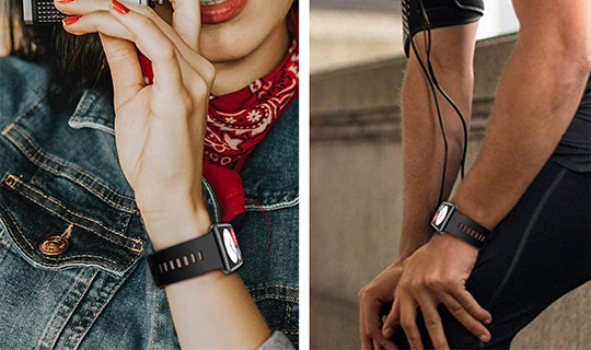 SSportowy pasek Alogy gumowy do Huawei Watch Fit