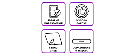 Etui pancerne ochronne Alogy z podstawką do Samsung Galaxy M51