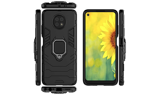 etui alogy ring stand armor case do Xiaomi Redmi Note 9T, Redmi Note 9T 5G 