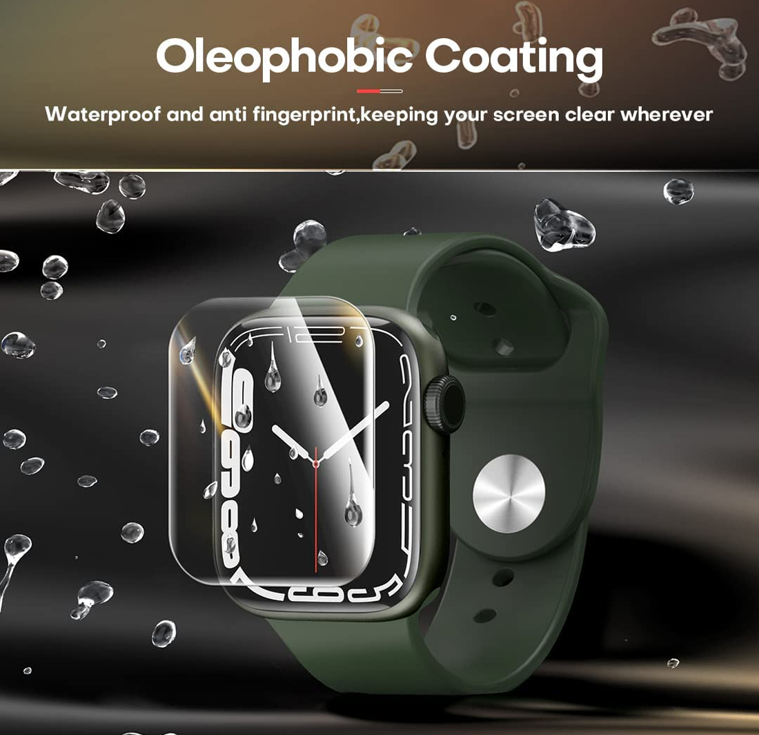 2x Folia ochronna Hydrożelowa hydrogel Alogy do smartwatcha do Apple Watch 5 (44mm)