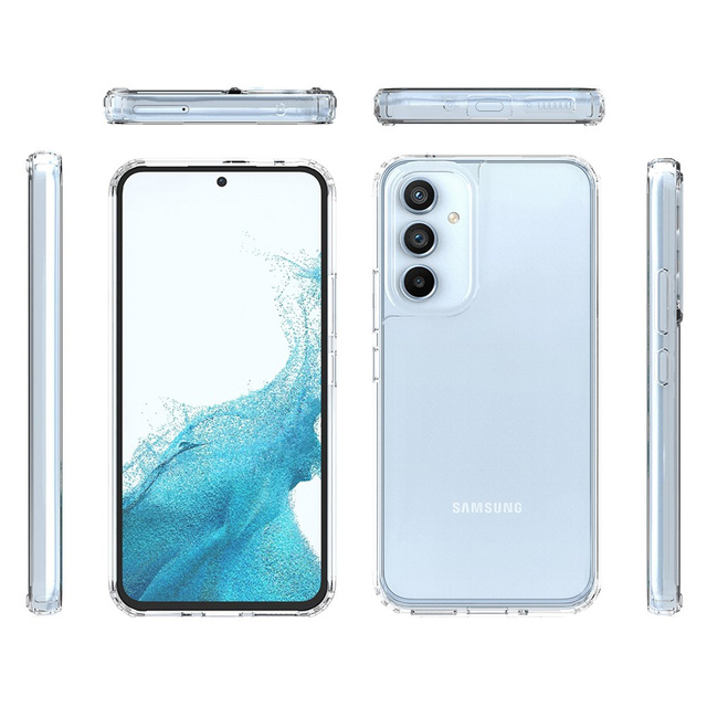Alogy Etui ochronne obudowa Hybrid Clear Case do Samsung Galaxy A54 5G Przezroczyste