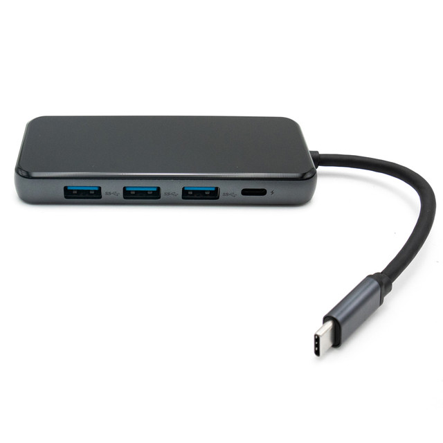 Alogy Adapter do komputera HUB 7w1 przejściówka HDMI 3x USB USB-C SD/TF