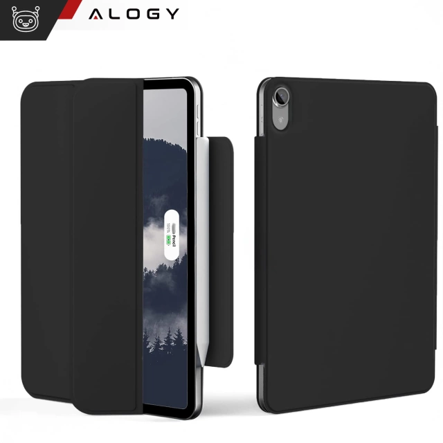 Etui magnetyczne 360 do Apple iPad 10.9" gen 10 Alogy Magnetic 360 Case obudowa ochronna na tablet Czarne