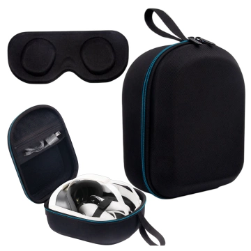 Etui ochronne do Oculus Quest 3 Alogy Hard Case obudowa ochronna + ochrona okularu Czarne