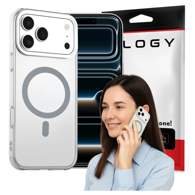 Etui do Apple iPhone 17 Pro Max – matowa obudowa do MagSafe z ochroną obiektywu, smukłe i odporne na zarysowania, idealne dopasowanie – Alogy Skinny MatteCase™ Białe