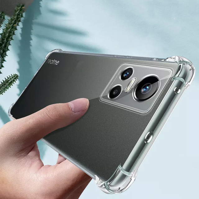 Alogy Etui na telefon pancerne ShockProof Case do Realme GT Neo 3 Global Przezroczyste