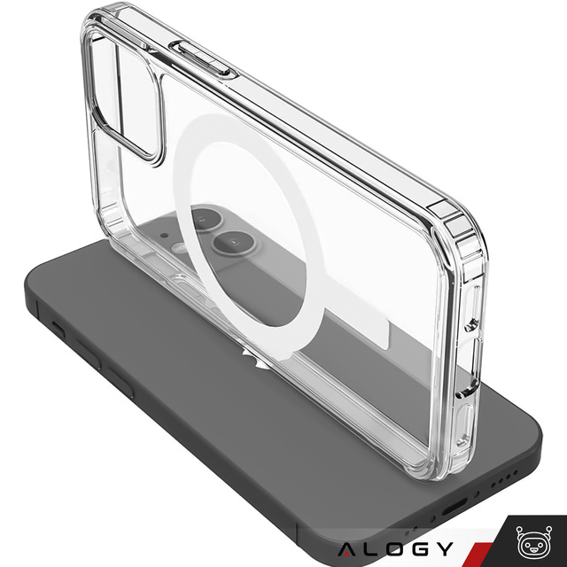 Alogy Etui ochronne na telefon MagSafe Clear Case do Apple iPhone 11 Pro Max Przezroczyste
