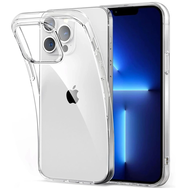 Alogy Etui na telefon pancerne obudowa Hybrid Case z osłoną na aparat do Apple iPhone 13 Pro Przezroczyste