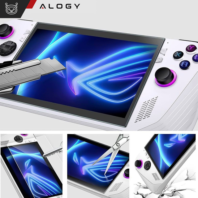 Alogy Screen Protector Pro+ 2-Pack Szkło hartowane 9H do Asus Rog Ally