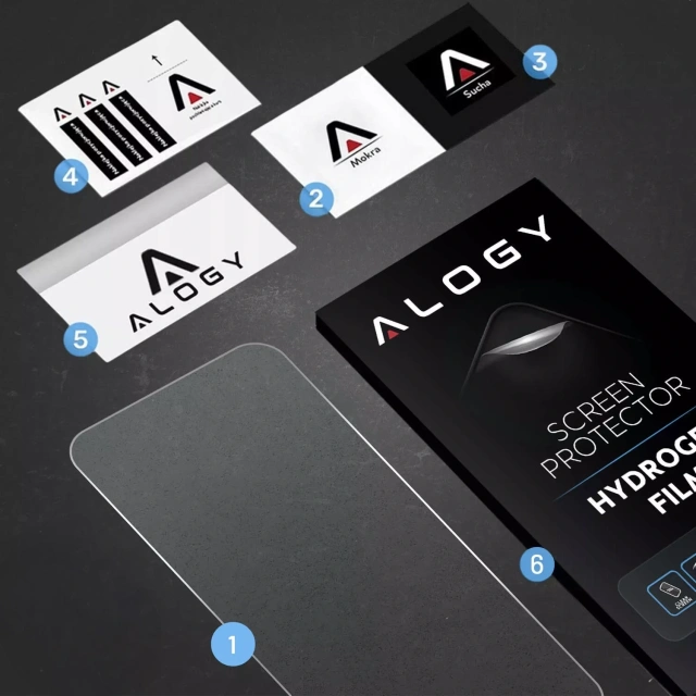 Folia hydrożelowa do Apple iPhone 17 Air – elastyczna ochrona ekranu, samoregeneracja, pełne dopasowanie i wysoka przejrzystość – Alogy Hydrogel Film™