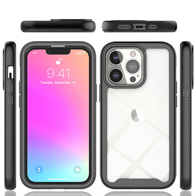 Alogy Etui pancerne Defense Pro + Screen Protector do Apple iPhone 14 Pro Max Black
