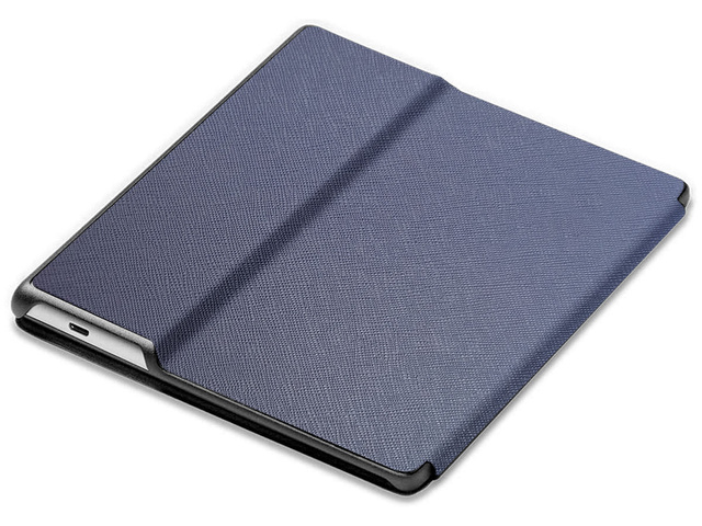 Alogy Etui na czytnik Slim Leather do Kindle Oasis 2/3 granatowe