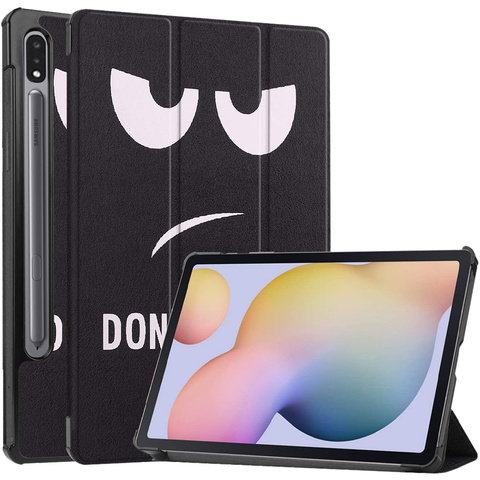 Alogy Etui na tablet Book Cover do Samsung Galaxy Tab S7/ S8 11.0 T870/ T875/ T876B/ X700/ X706 Don't Touch My Pad