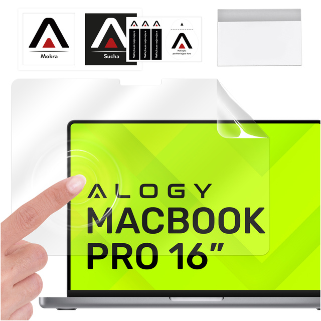  Alogy Screen Protect Film Folia ochronna Matowa na ekran do MacBook Pro 16 2023 2021