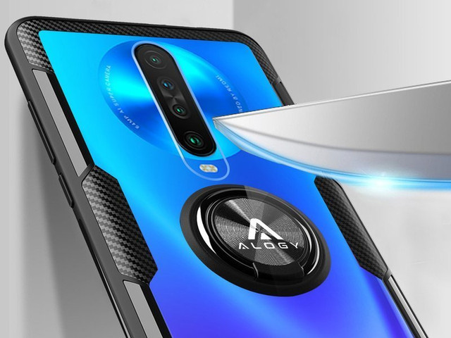 Etui na telefon Alogy Armor Ring Holder do Xiaomi Redmi K30/ Poco X2 czarne