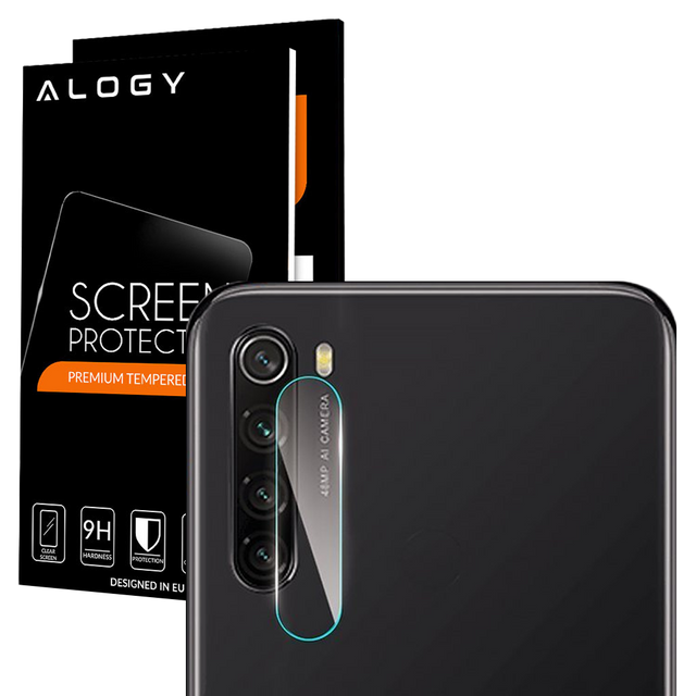 Szkło hartowane na tył obiektyw Alogy x2 do Xiaomi Redmi Note 8