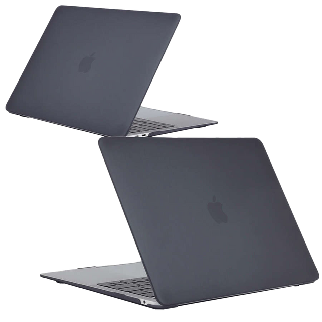 Etui Alogy Hard Case mat do Apple MacBook Air 13 2021 2020 M1 2019 2018 A2337 A2179 A1932  Czarne