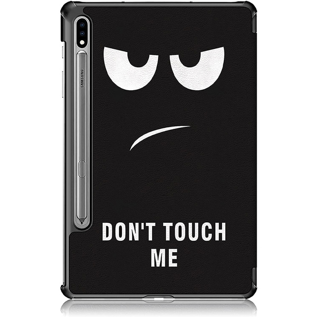Alogy Etui na tablet Book Cover do Samsung Galaxy Tab S7 Plus/ S8 Plus 12.4 T970/ T976B/ X800/ X806 Don't Touch Me