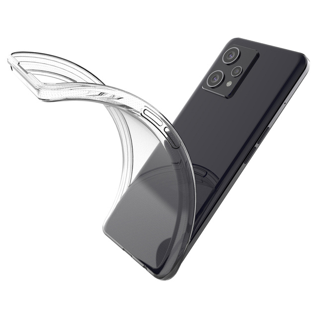 Alogy Etui na telefon silikonowe obudowa case do Realme 9 Pro przezroczyste