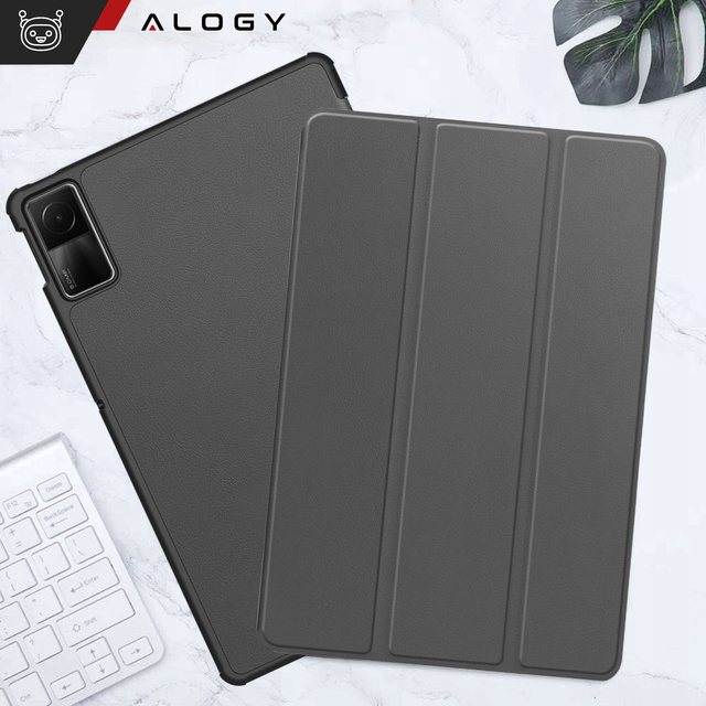 Etui na tablet do Xiaomi Redmi Pad SE 2023 11" obudowa ochronna z klapką Case Alogy Book Cover Szare