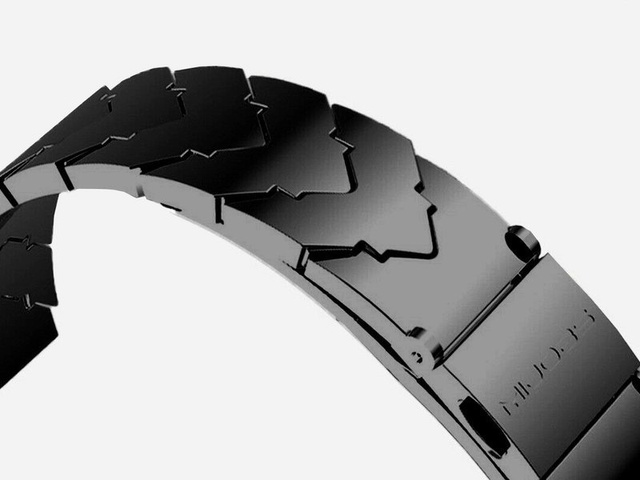  Mijobs V-Style GT bransoleta bransoletka do Xiaomi Mi Band 3/4 czarna