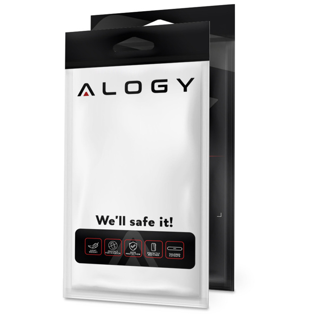 Alogy Etui na telefon do iPhone 15 Pro Hybrid Case do MagSafe magnetyczne Przezroczyste