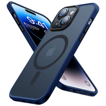 Alogy Etui ochronne do iPhone 13 Ring Case obudowa na telefon do MagSafe Granatowe