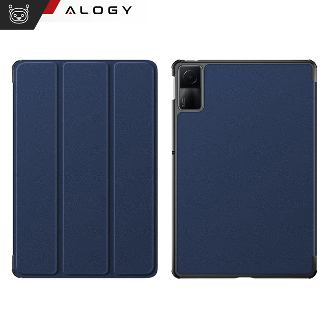 Etui na tablet do Xiaomi Redmi Pad SE 2023 11" obudowa ochronna z klapką Case Alogy Book Cover Granatowe