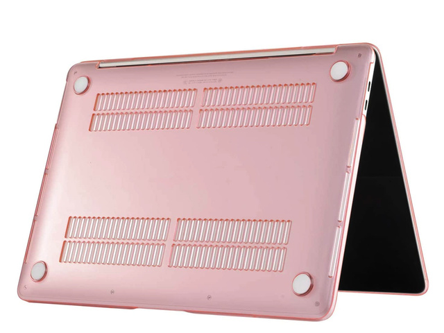Etui na laptopa Alogy Hard Case mat do Apple MacBook Pro 13 M1 2021 Różowy