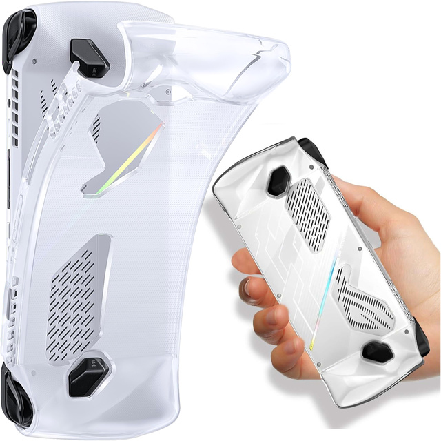 Alogy Etui do konsoli Asus Rog Ally Clear Case obudowa pokrowiec silikonowe nakładka przezroczyste