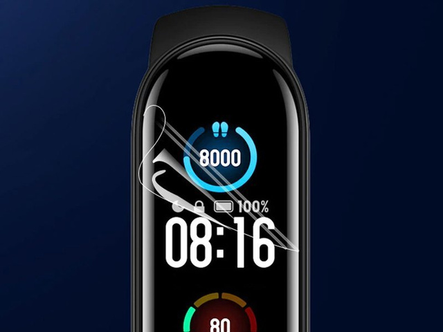 Alogy Folia hydrożelowa x5 Hydrogel do Xiaomi Mi Band 5
