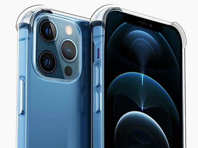 Alogy Etui na telefon ShockProof do Apple iPhone 12/ 12 Pro przezroczyste
