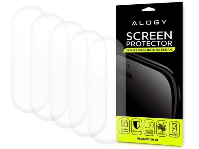 Alogy Folia hydrożelowa x5 Hydrogel do Xiaomi Mi Band 5