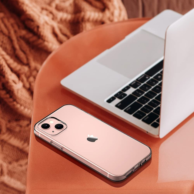 Alogy Etui na telefon silikonowe obudowa Silicone case do Apple iPhone 14 Plus Przezroczyste