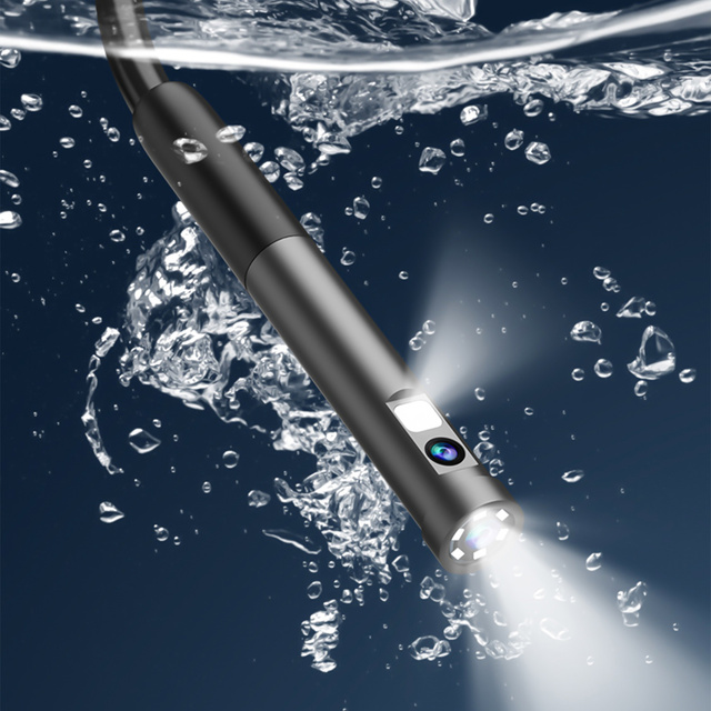 Alogy Duo Cam Endoskop Kamera inspekcyjna endoskopowa 1920 Full HD Lightning do iPhone, USB-C, micro USB 3m 8mm czarna