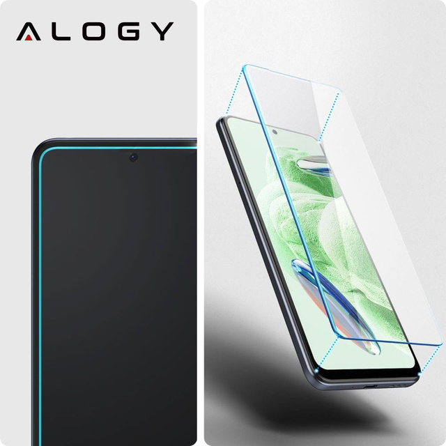 Alogy Screen Protector PRO+ Szkło hartowane 9H ochrona na ekran do Xiaomi Poco X5/ Pro/ Redmi Note 12/ Pro/ Pro+ Plus 5G