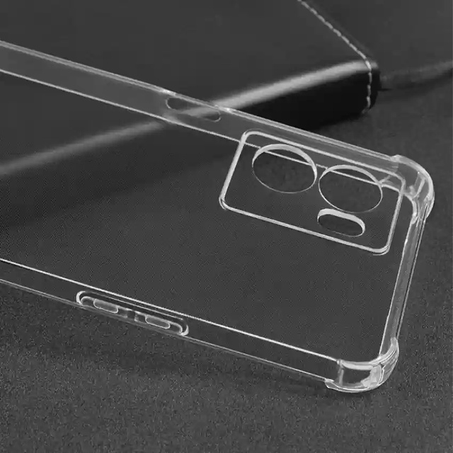 Alogy Etui pancerne na telefon ShockProof do Oppo A57 5G 2022 Przezroczyste